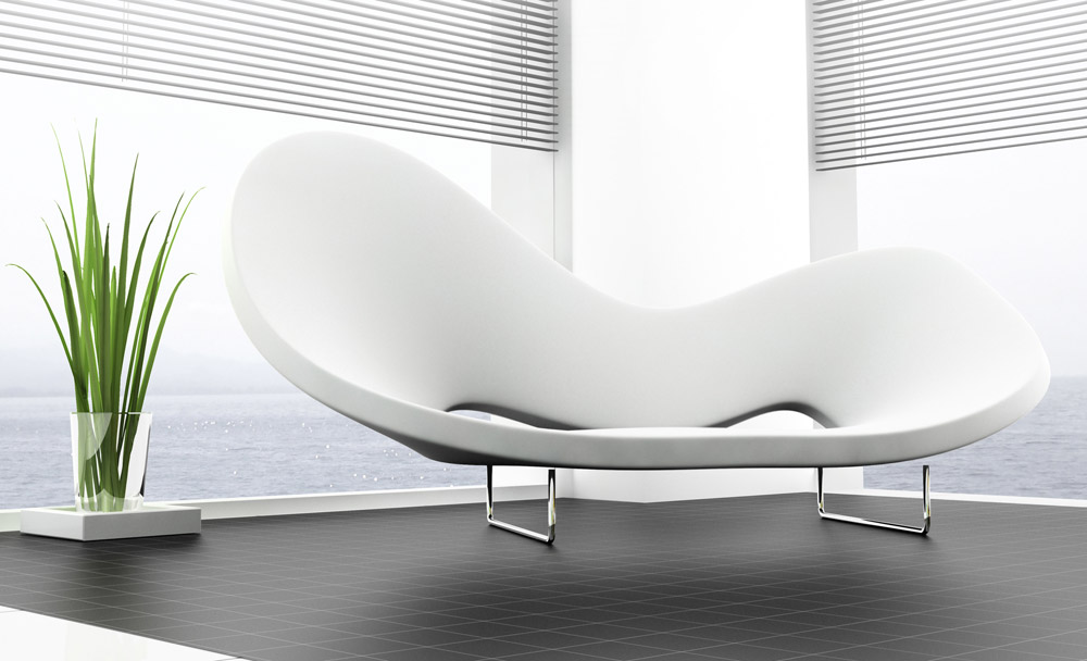 Canapé moderne dans un salon